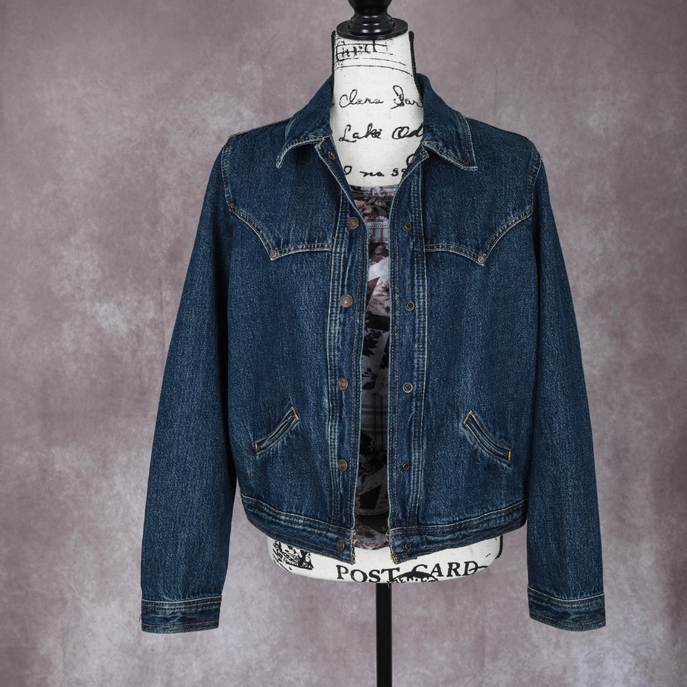 Levi's Dark Blue Denim Jean Jacket